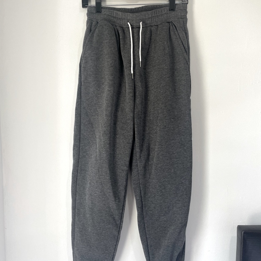 Dark gray sweatpants